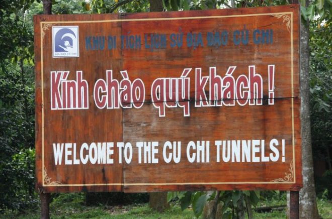 One day in Cuchi Tunnels