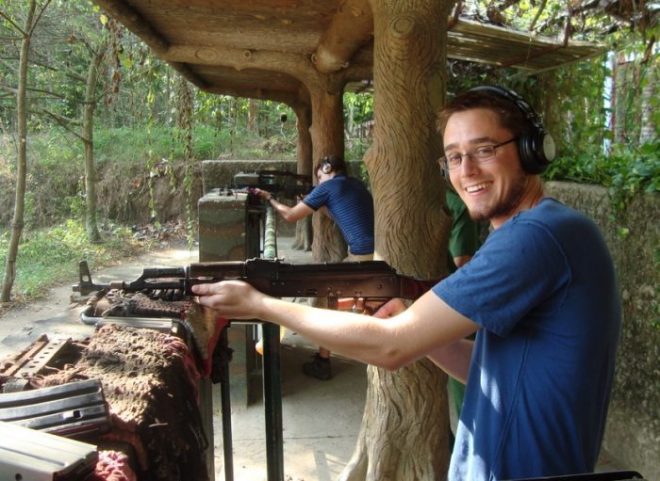One day in Cuchi Tunnels