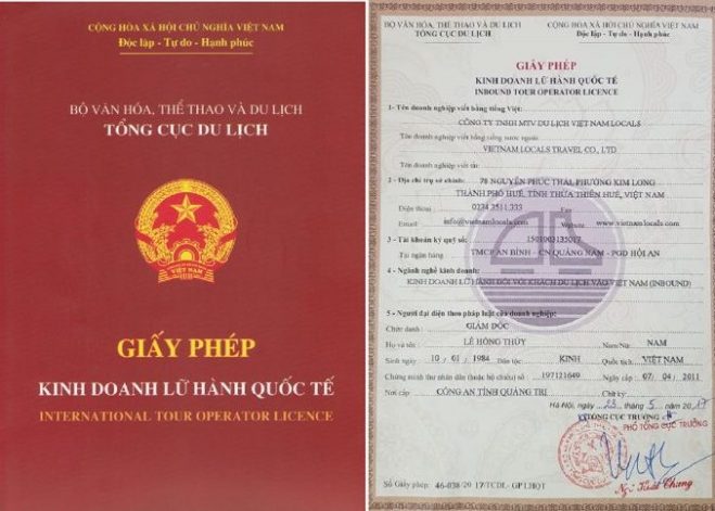 International Tour Operator Business License